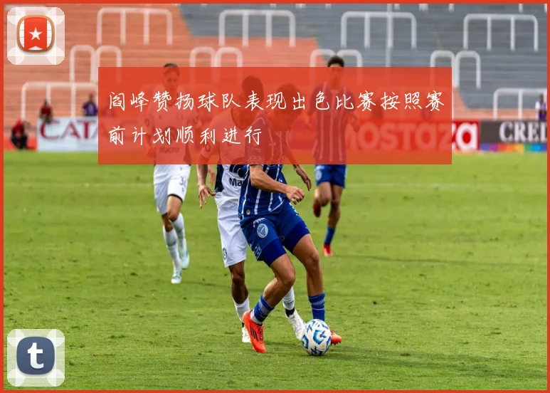 阎峰赞扬球队表现出色比赛按照赛前计划顺利进行